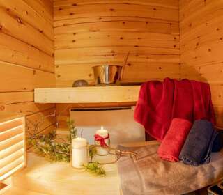 Шале Hirsi - The White Blue Wilderness Lodge Кааманен Дом для отпуска-16