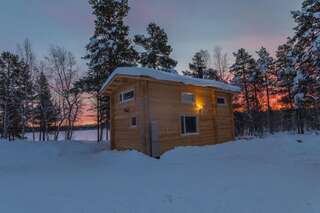 Шале Hirsi - The White Blue Wilderness Lodge Кааманен Дом для отпуска-20