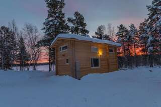 Шале Hirsi - The White Blue Wilderness Lodge Кааманен Дом для отпуска-23